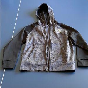 North face (kids) fleece lined jacket